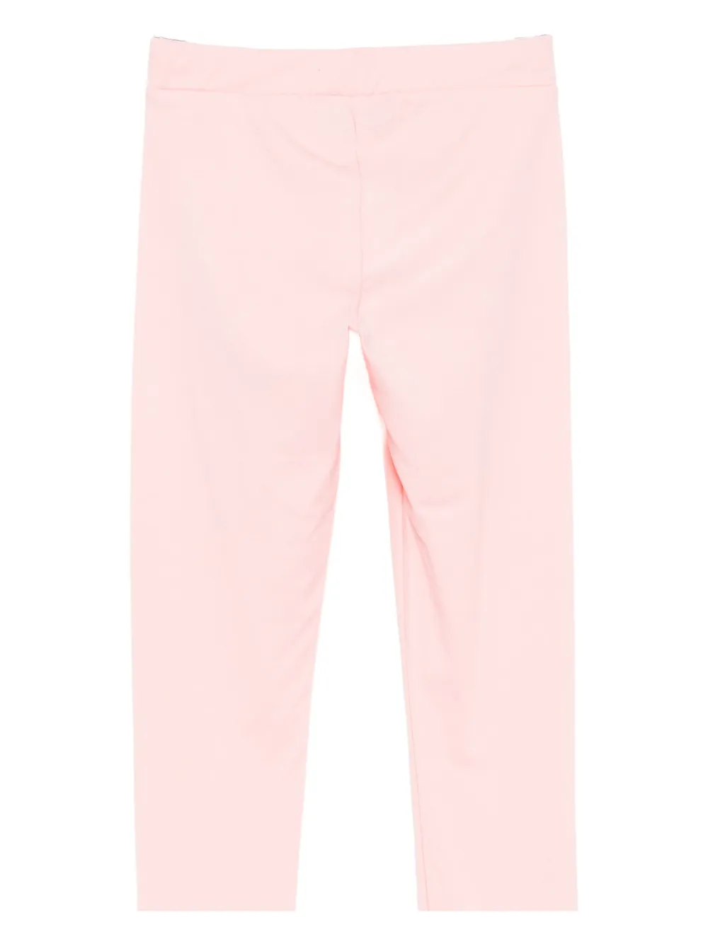 Moschino Kids Legging met logoprint Roze