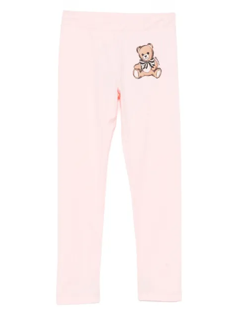 Moschino Kids logo-printed leggings