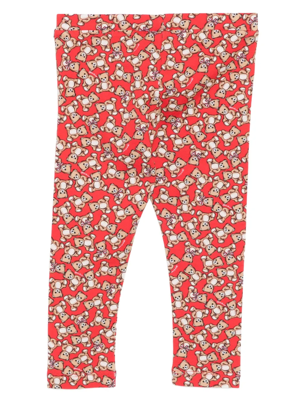 Moschino Kids teddy-print trousers | Leggings | Image 2