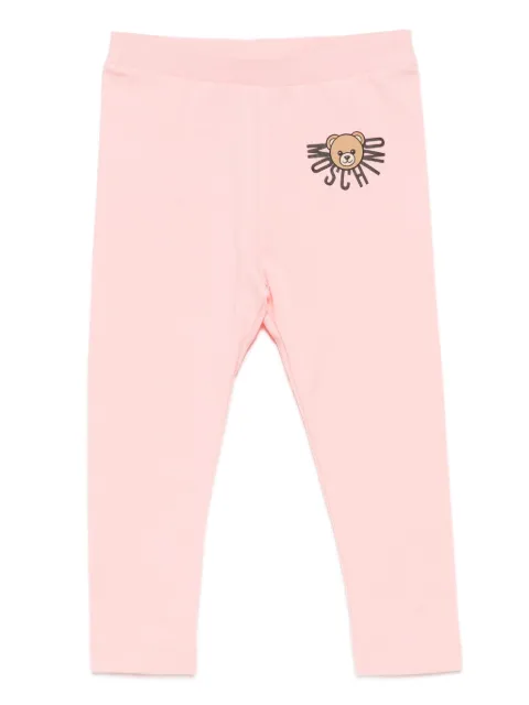 Moschino Kids logo-printed leggings