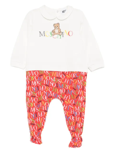 Moschino Kids pijama con motivo Teddy Bear