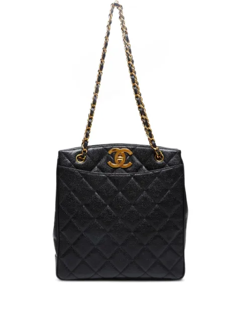CHANEL Pre-Owned 1994 quilted chain tote bag