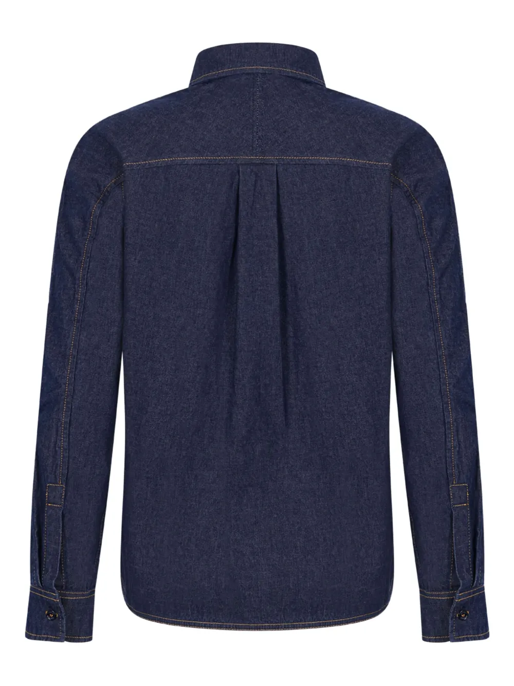 Maison Kitsuné pocket shirt - Blauw