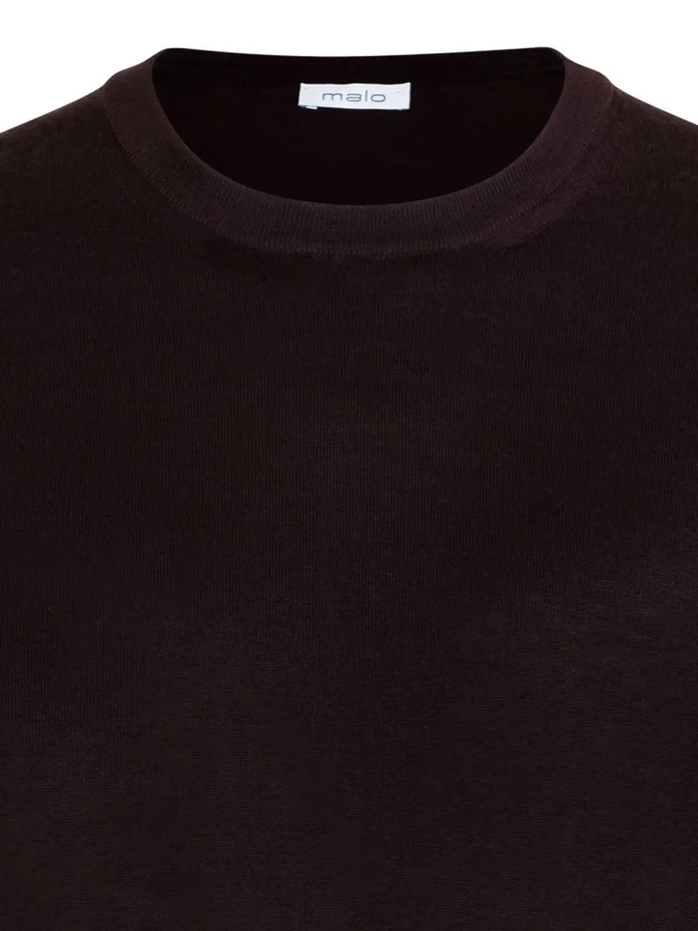 Malo Trui met hoge hals Bruin