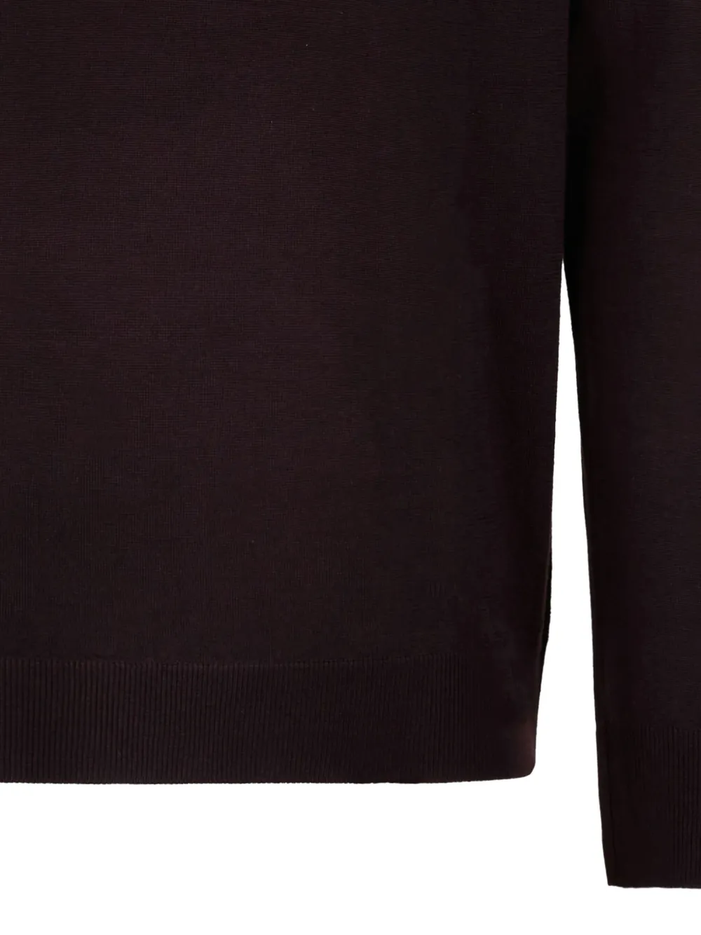 Malo Trui met hoge hals Bruin