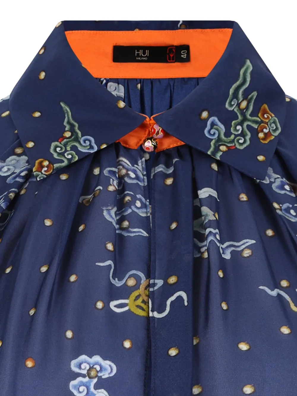 COLLARED PRINTED SHIRT