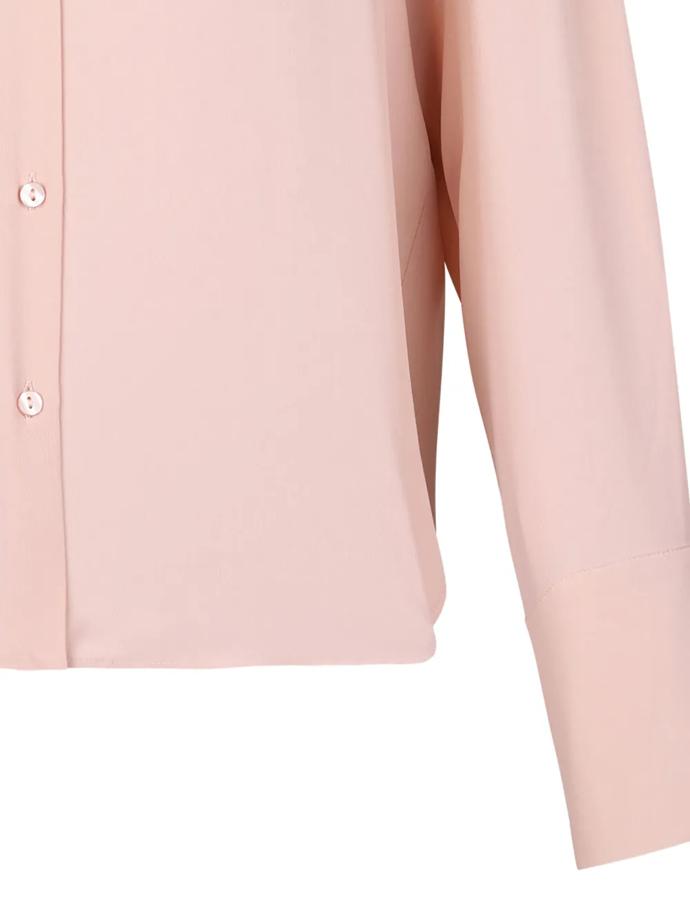 Caractere Bow Buttoned Shirt In Pink