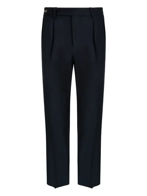 Boglioli pleated-pocket trousers