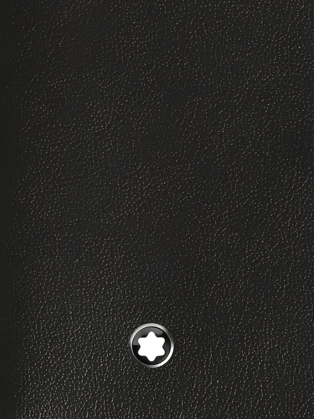 Montblanc Portemonnee met logo Zwart