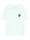 Casablanca Sunset Valley graphic-print T-shirt - Blue