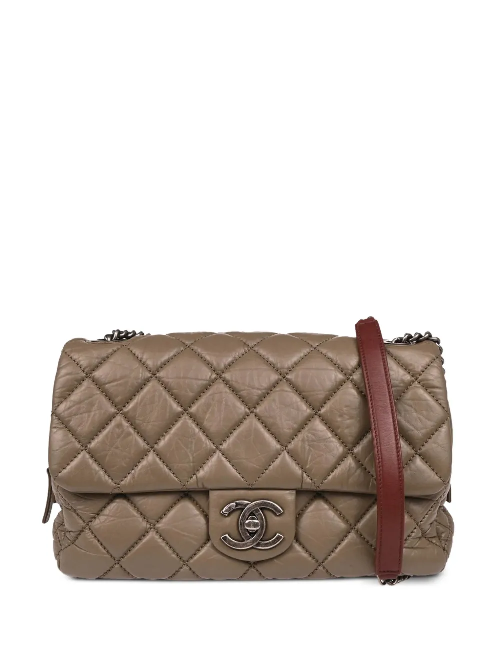 CHANEL Pre-Owned 2014 Portobello Flap shoulder bag | Brown | Image 1