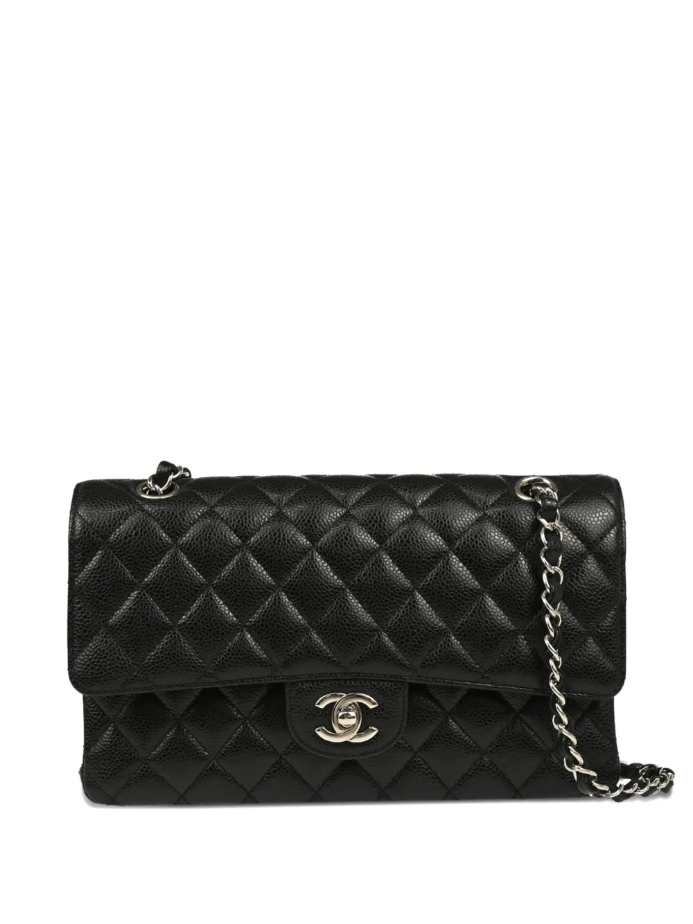 CHANEL Pre-Owned 2017 medium Classic Double Flap shoulder bag | Black | Image 1