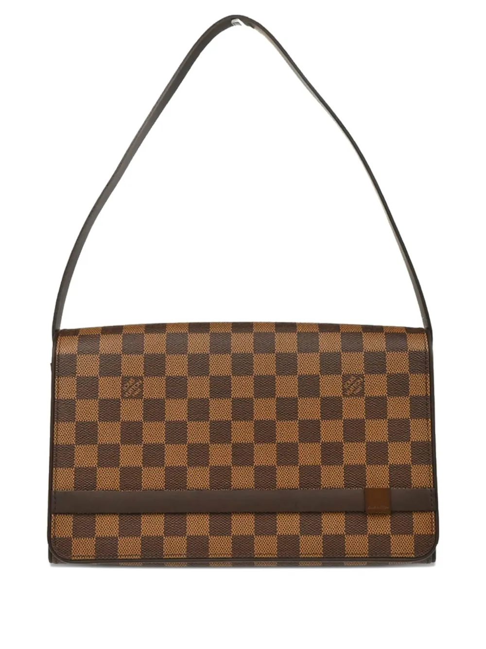 Louis Vuitton Pre-Owned 2001 ダミエ トライベッカ ハンドバッグ - ブラウン Louis Vuitton Pre-Owned 2001 ダミエ トライベッカ ハンドバッグ - ブラウン