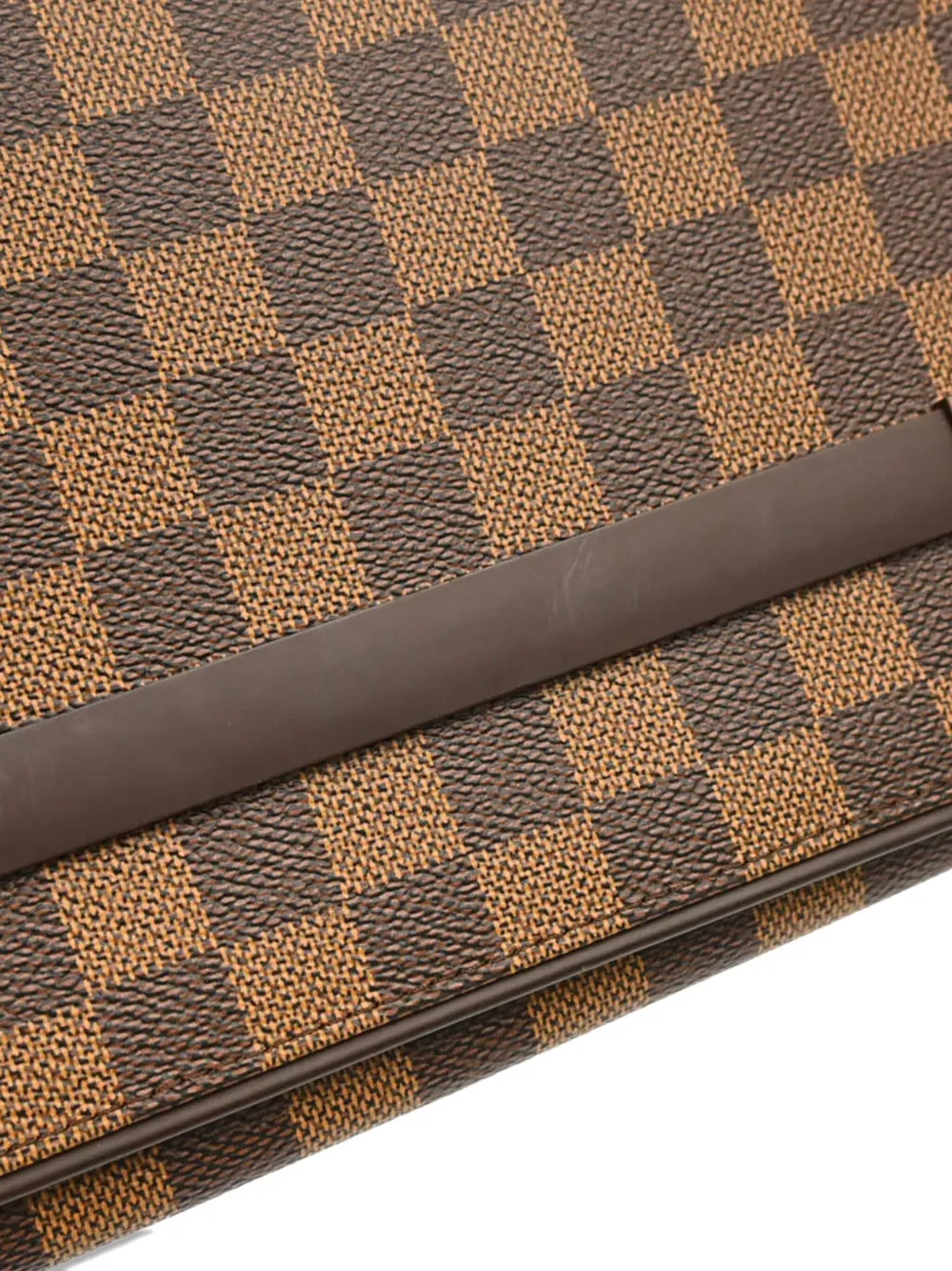 Pre-owned Louis Vuitton 2001 Damier Tribeca Handbag In Brown