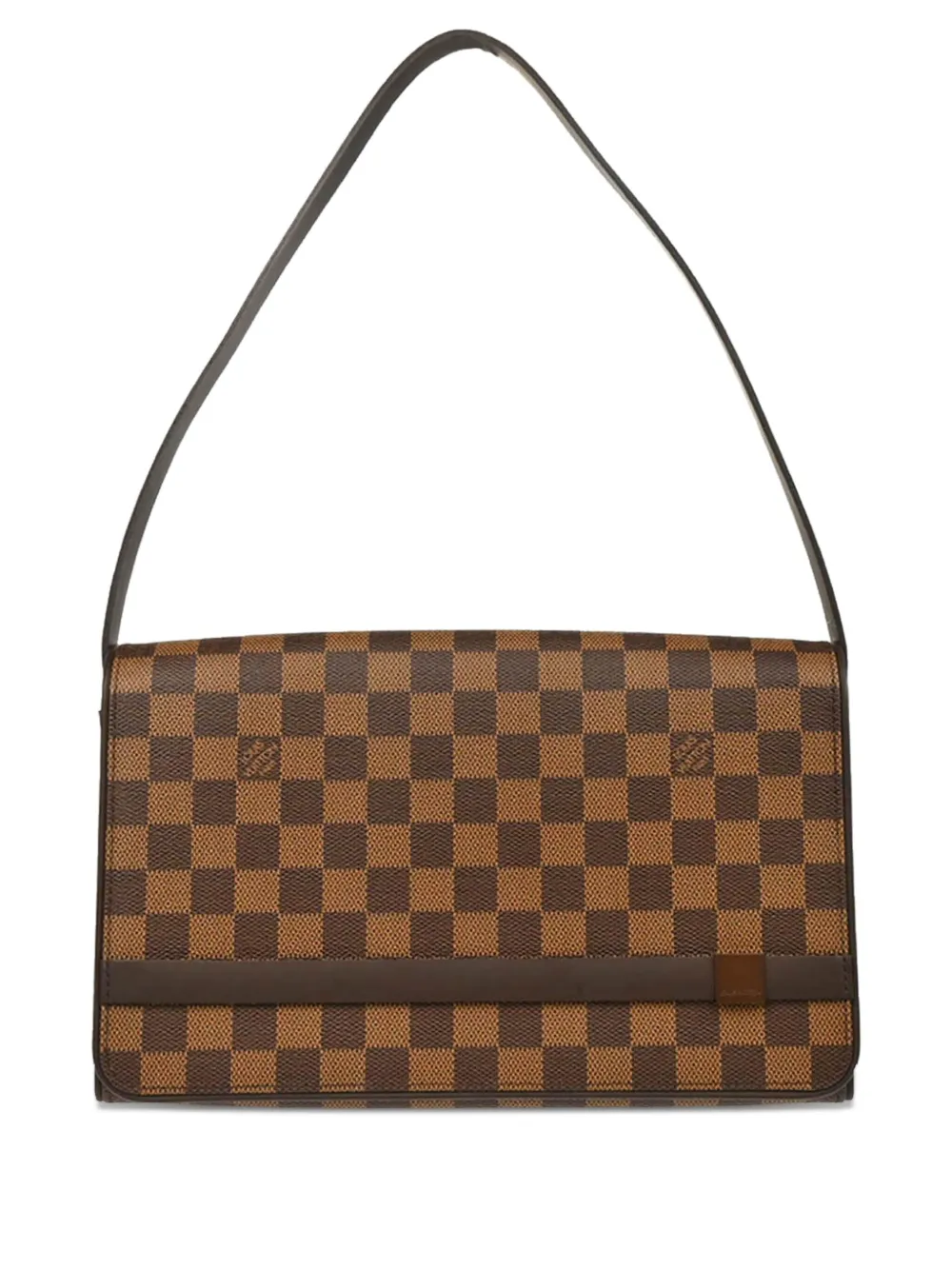 Louis Vuitton Pre-Owned 2001 ダミエ トライベッカ ハンドバッグ - ブラウン Louis Vuitton Pre-Owned 2001 ダミエ トライベッカ ハンドバッグ - ブラウン
