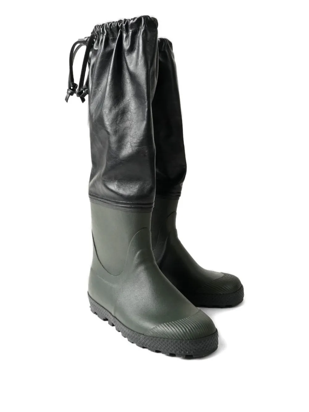 Rier leather-top rain boots | Rain Boots | Image 2