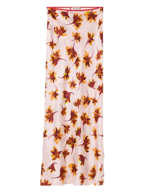 Lee Mathews Franz floral-print maxi skirt