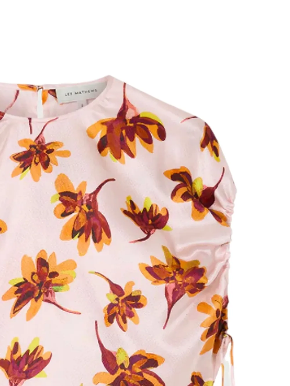 Lee Mathews Franz top met bloemenprint - Roze