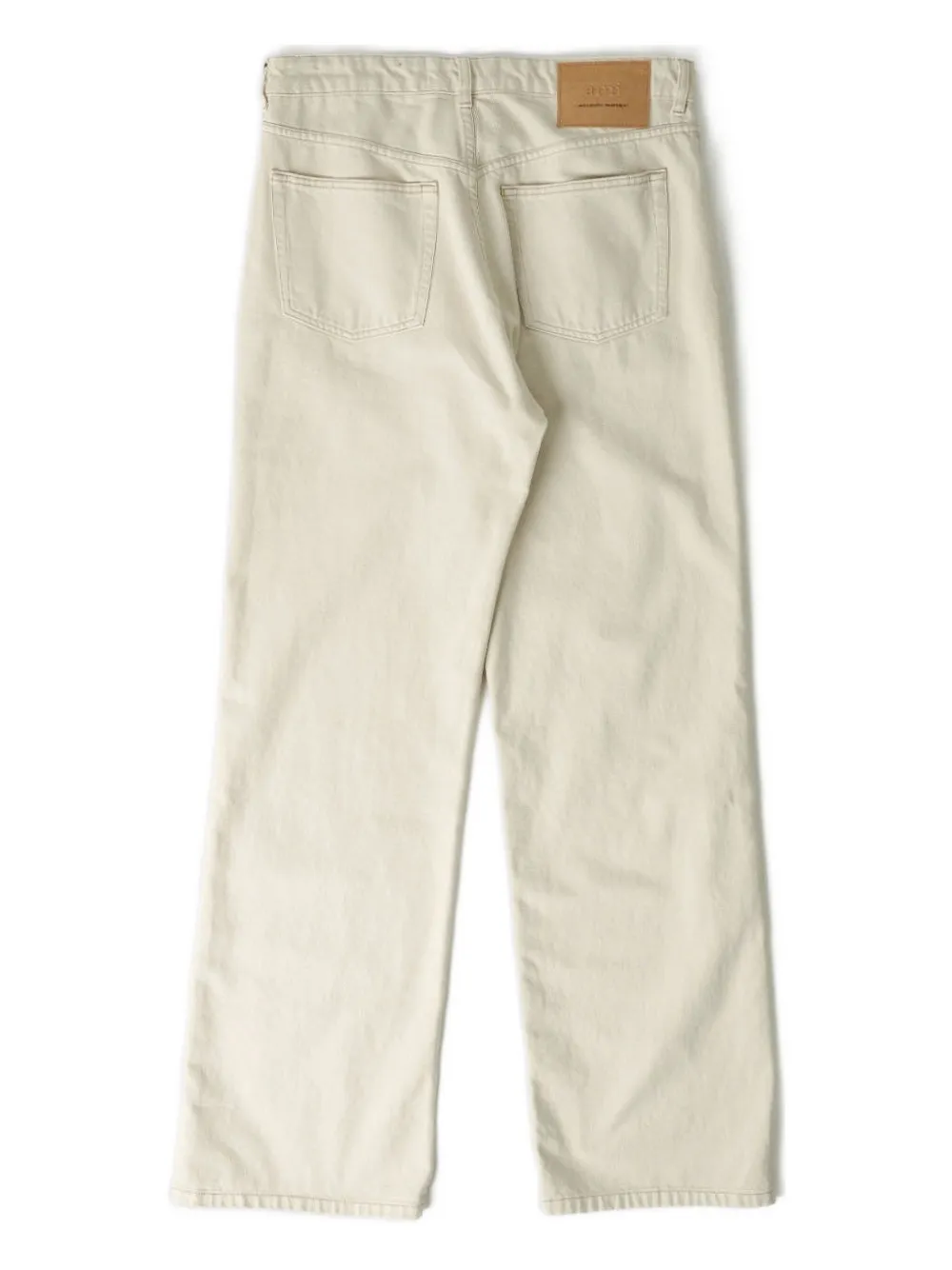 AMI Paris Jeans met vijf zakken - Wit