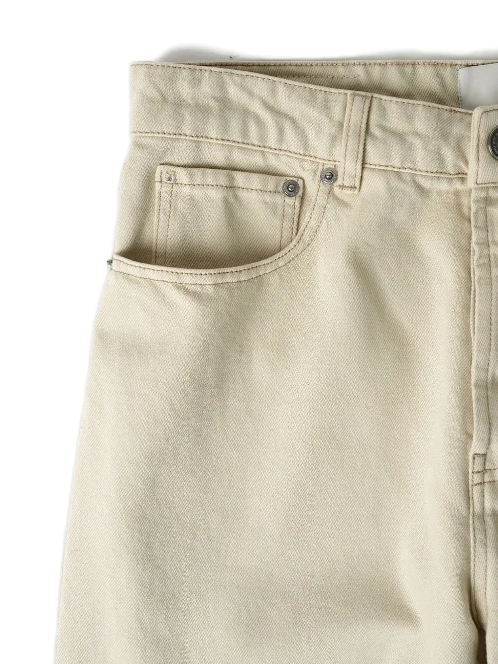 AMI Paris Jeans met vijf zakken Wit