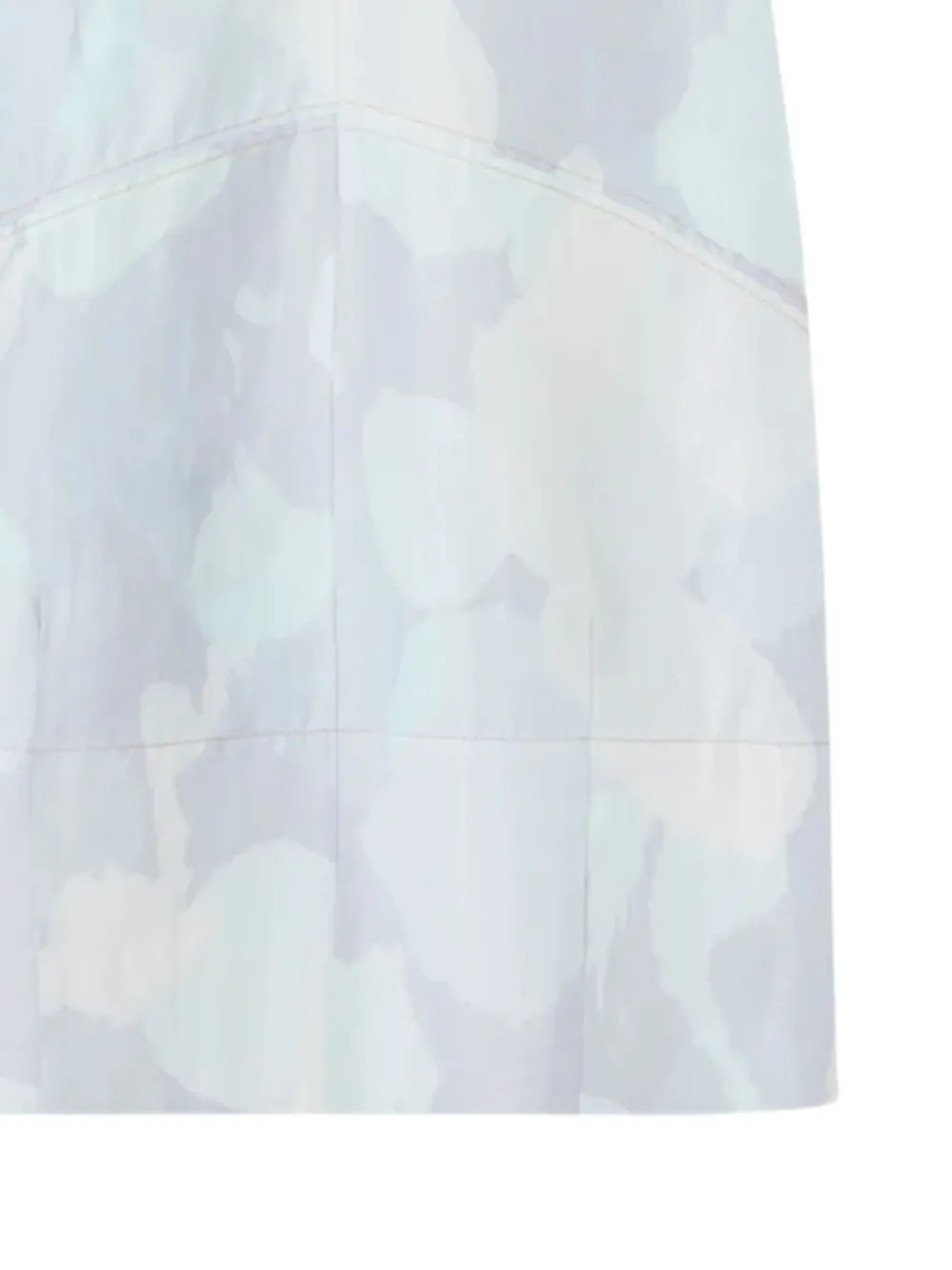 Lee Mathews Avery midi-jurk met V-hals - Blauw