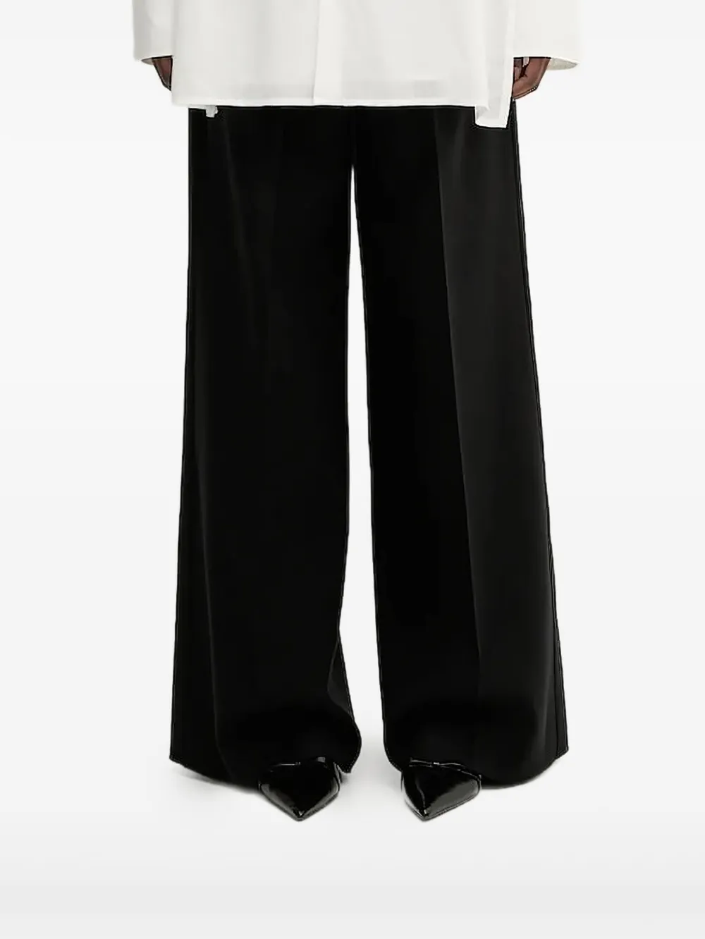 Sportmax プリーツ パンツ - ブラック Sportmax プリーツ パンツ - ブラック