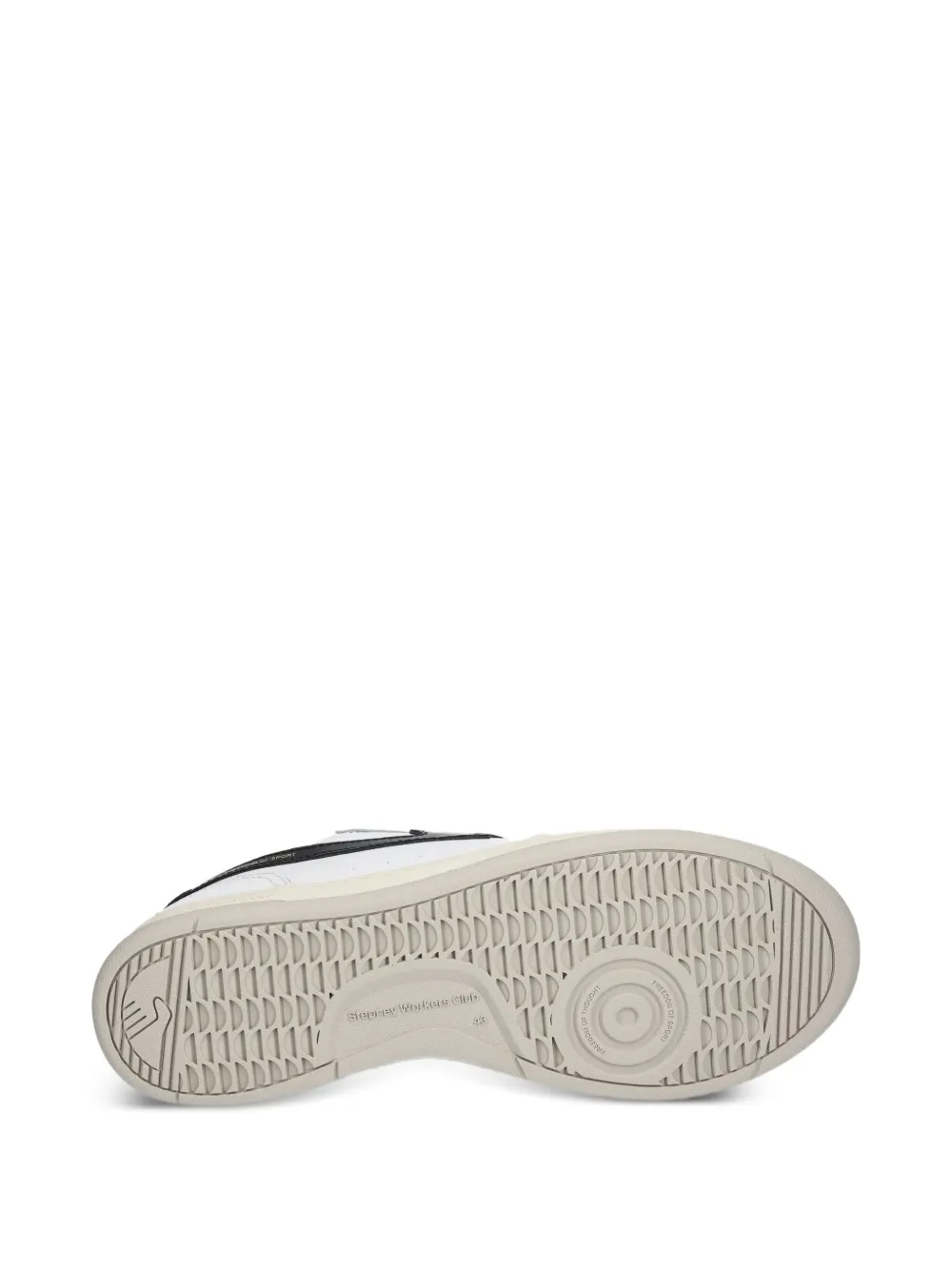 Stepney Workers Club Pro-Cup leather panel sneakers White