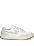 Stepney Workers Club leather suede low-top sneakers - White