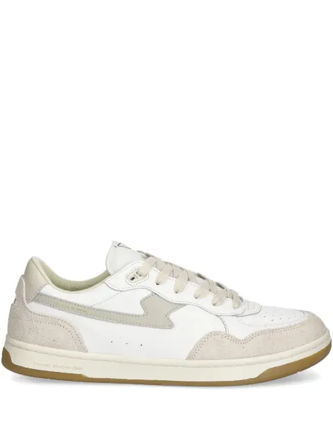 Stepney Workers Club leather suede low-top sneakers