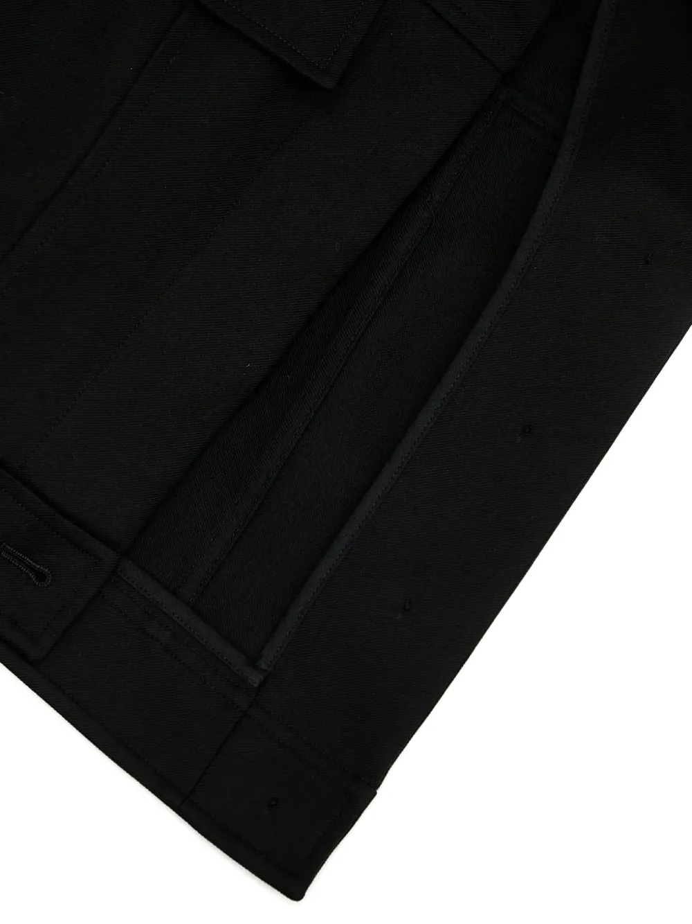 Sportmax Cropped jack met knopen Zwart
