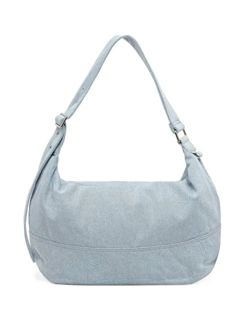 SAMSOE SAMSOE Safreja buckle-fastening denim shoulder bag