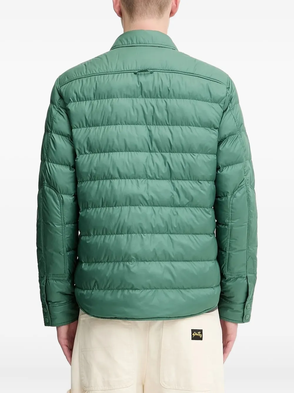 Polo Ralph Lauren quilted button-fastening jacket Groen