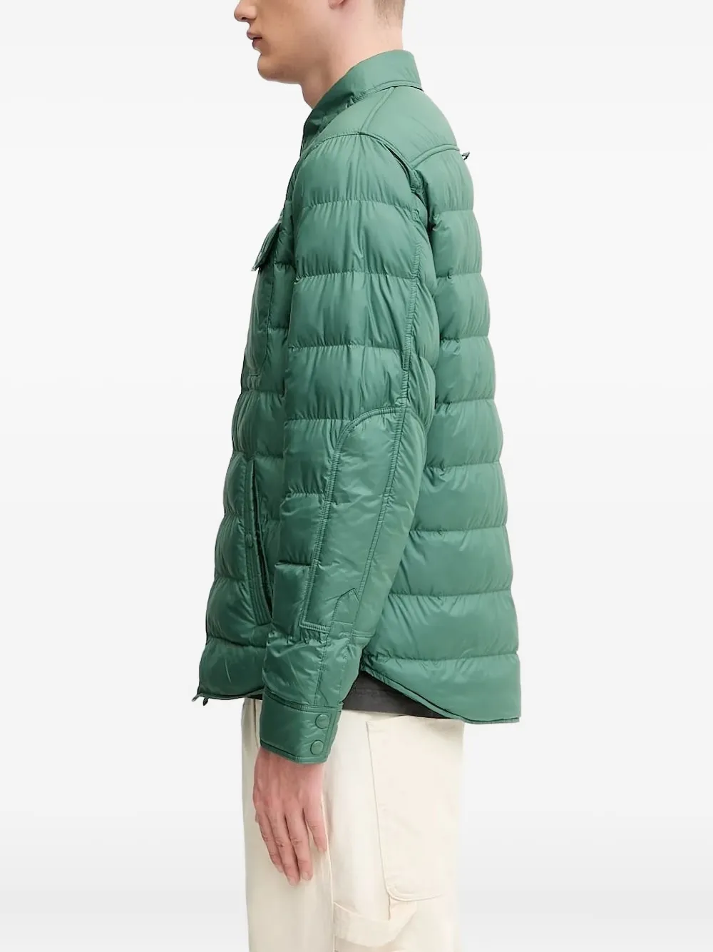 Polo Ralph Lauren quilted button-fastening jacket Groen