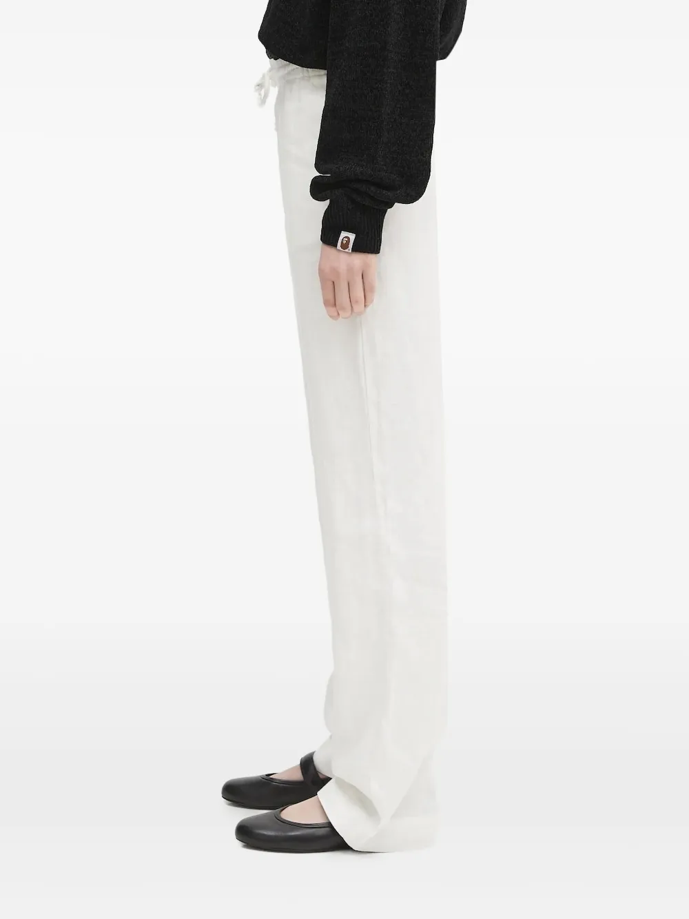 SAMSOE SAMSOE Linnen broek - Wit