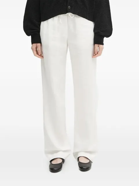 SAMSOE SAMSOE drawstring linen trousers