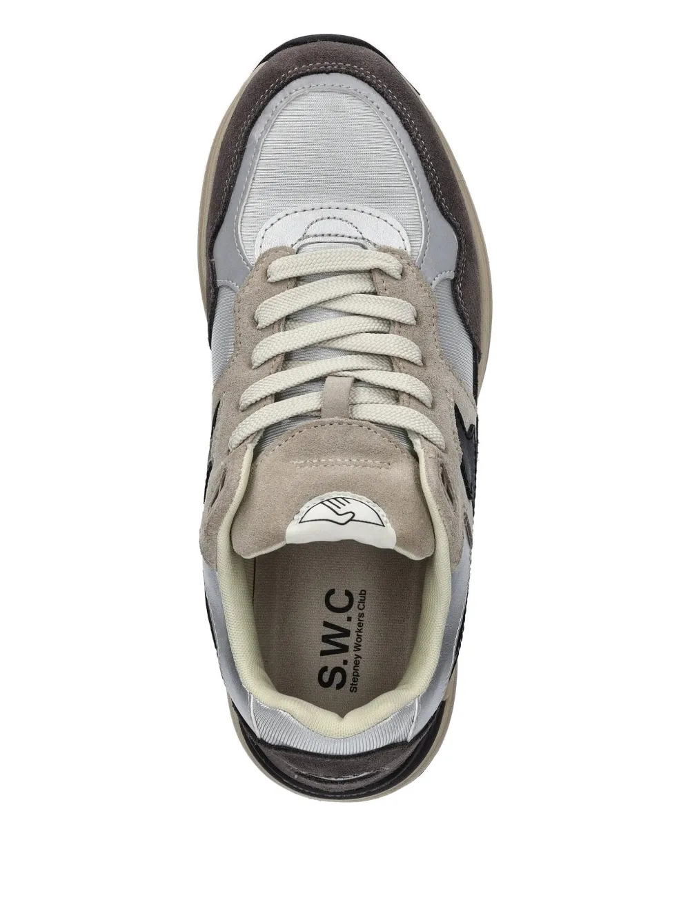Stepney Workers Club Amiel S-Strike suede lace-up sneakers | Low-Tops | Image 2