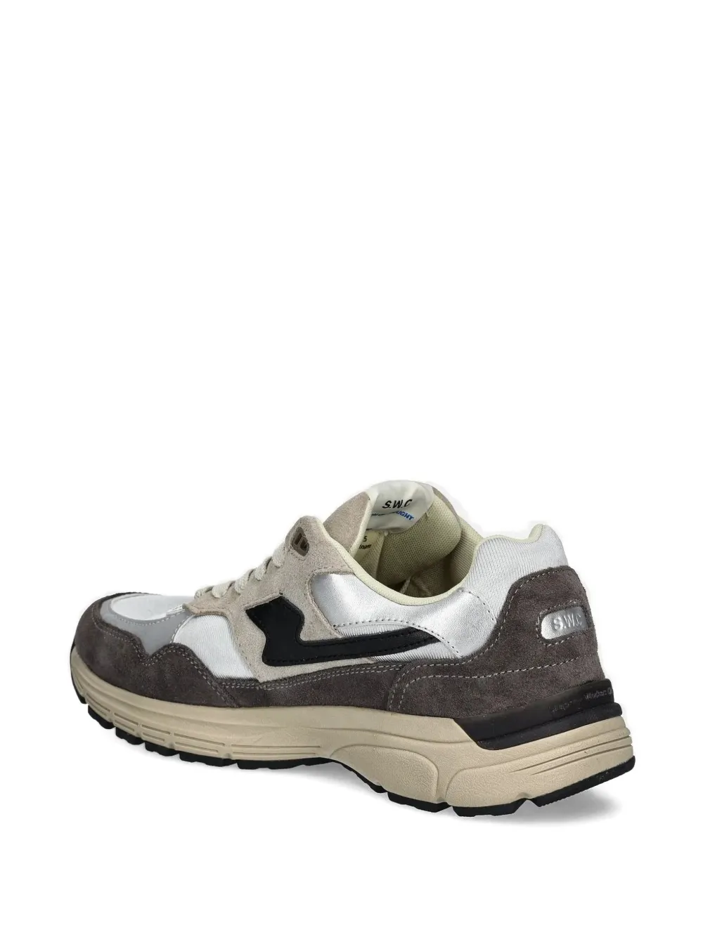 Stepney Workers Club Amiel S-Strike suede lace-up sneakers Grey