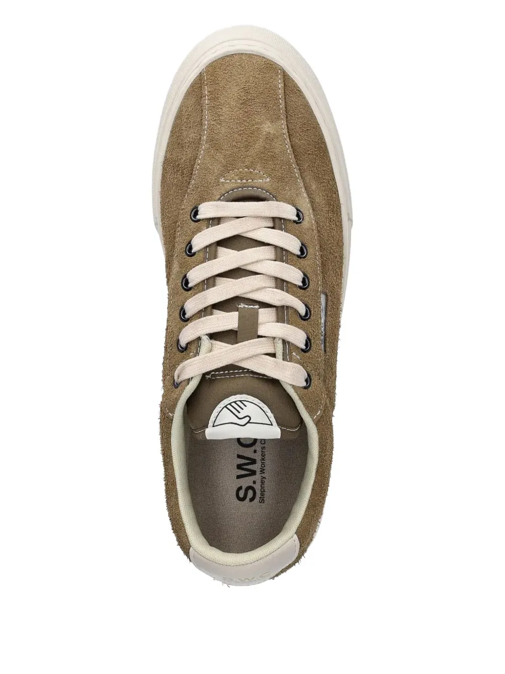 Stepney Workers Club Dellow 02 suede sneakers Neutrals