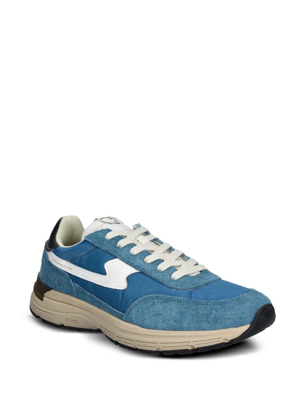 Stepney Workers Club Osier S-Strike panelled sneakers Blue