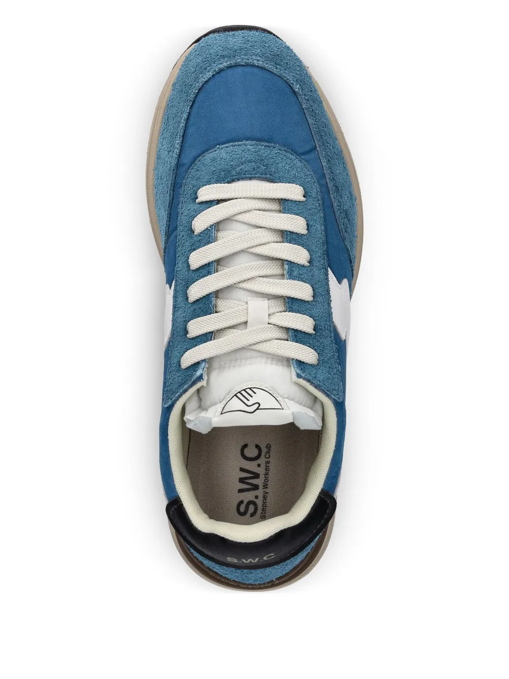 Stepney Workers Club Osier S-Strike panelled sneakers Blue
