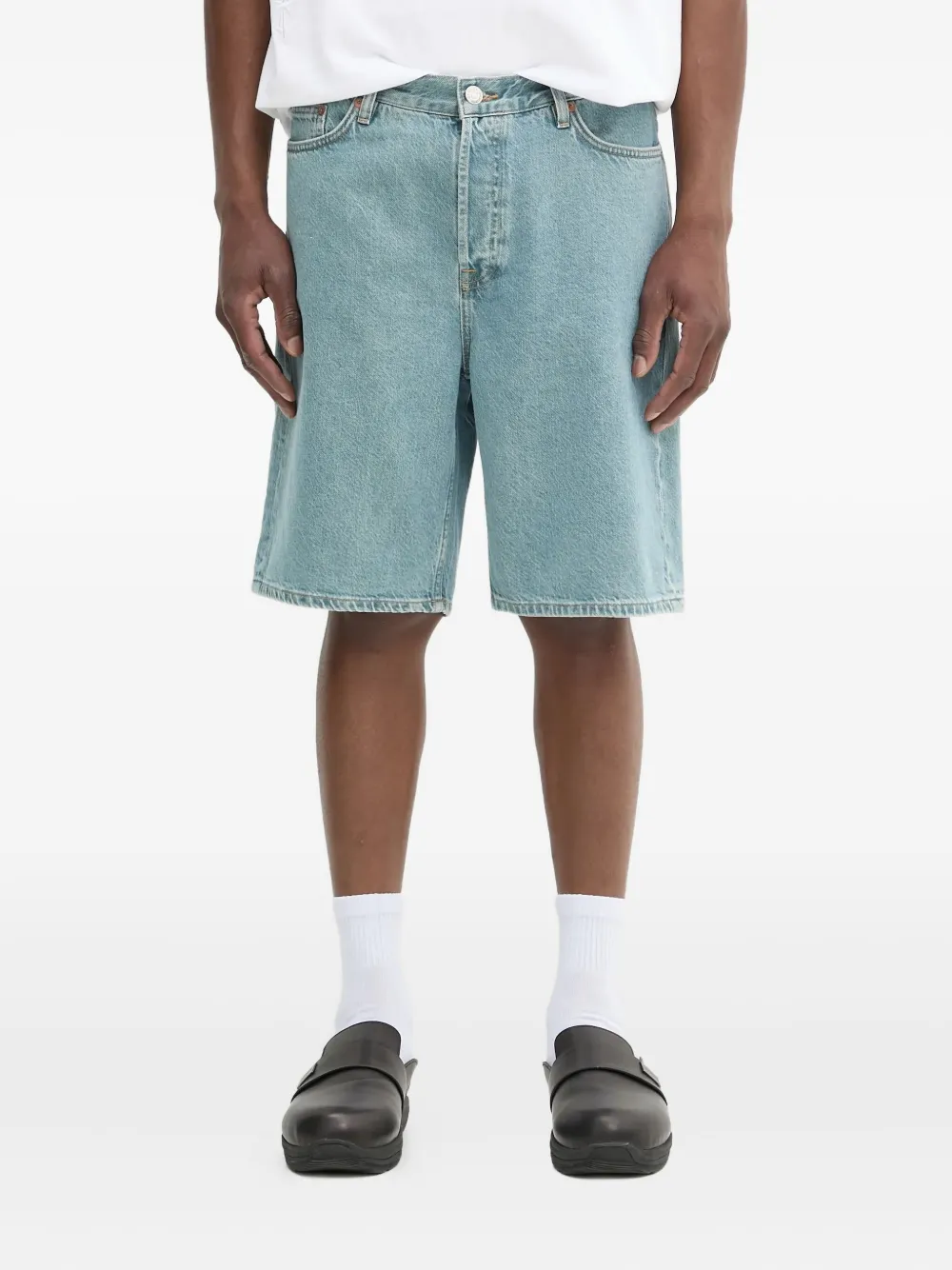 SAMSOE SAMSOE denim bermuda shorts