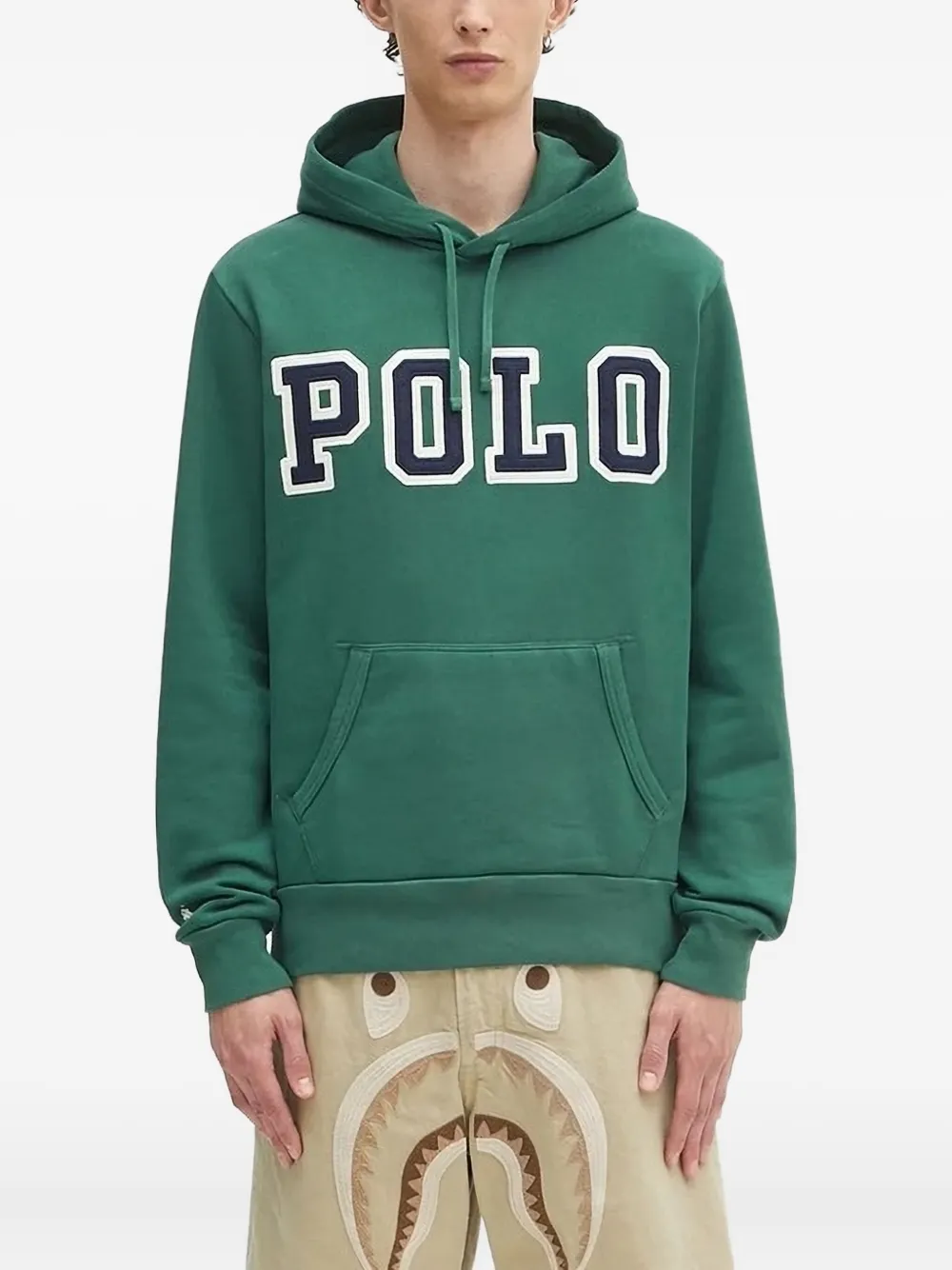 Polo Ralph Lauren Polo-logo hoodie Groen