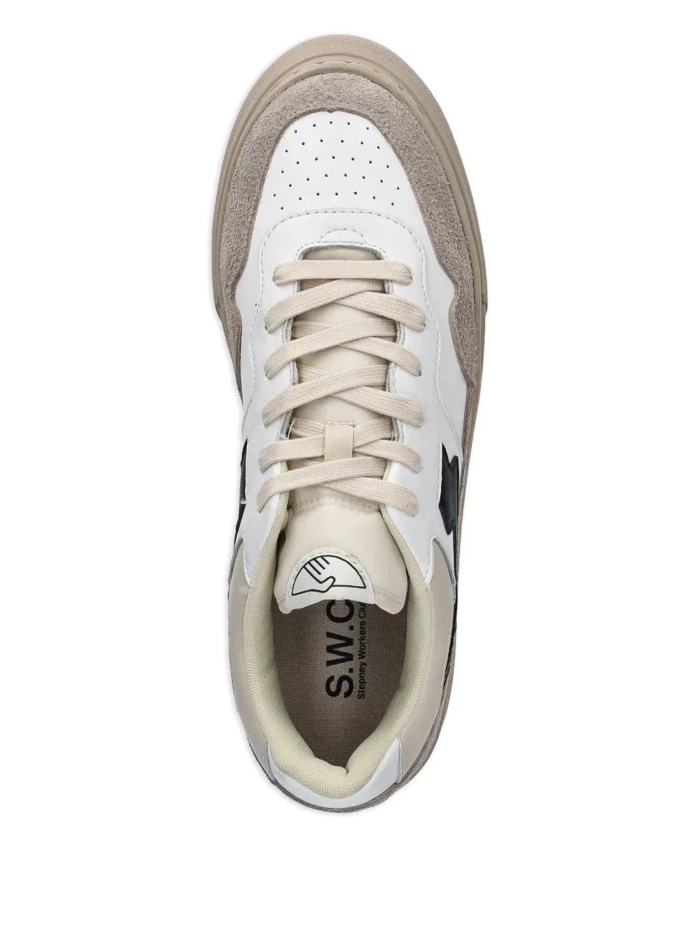 Stepney Workers Club Pearl S-Strike panel sneakers White
