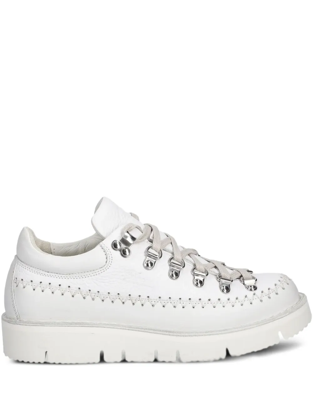 Fracap Magnifico leather lace-up sneakers White
