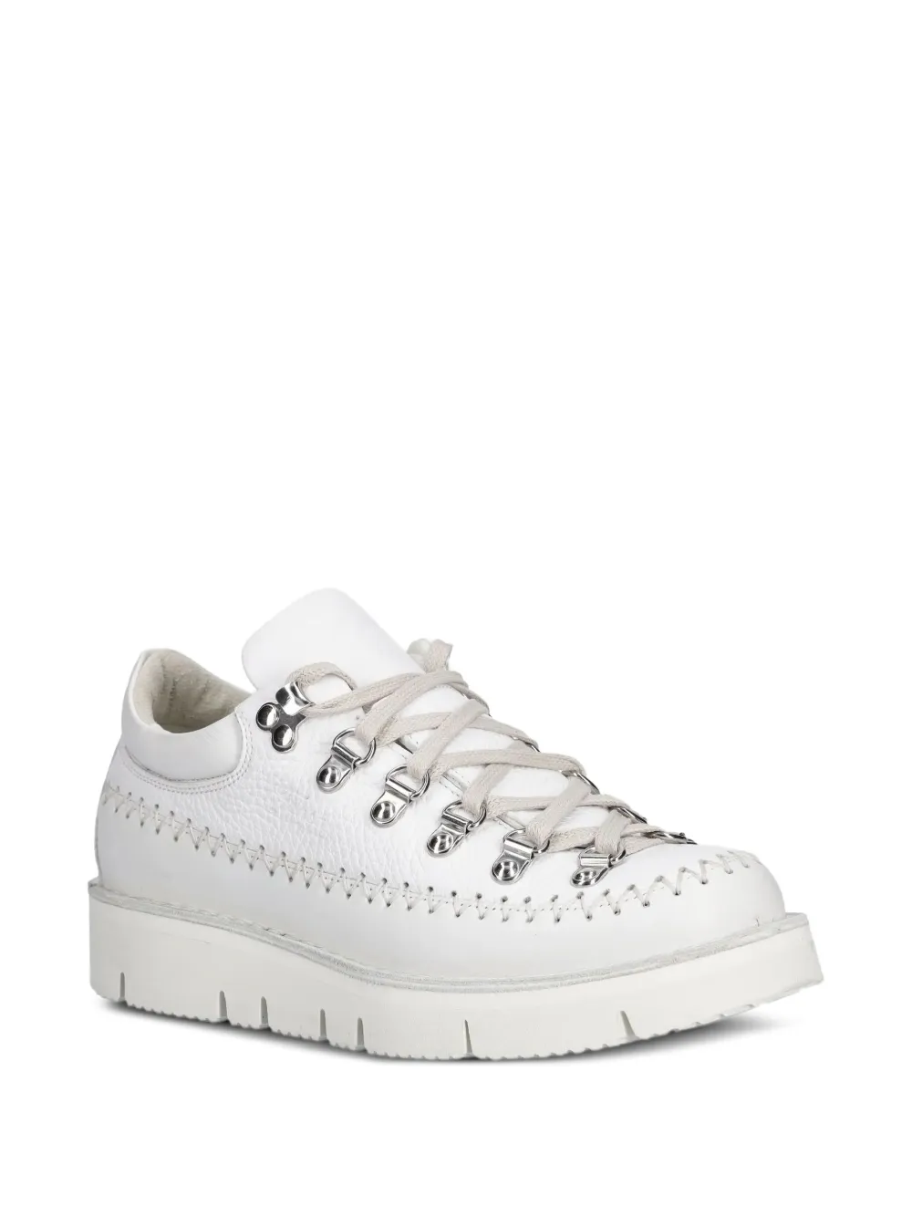 Fracap Magnifico leather lace-up sneakers White