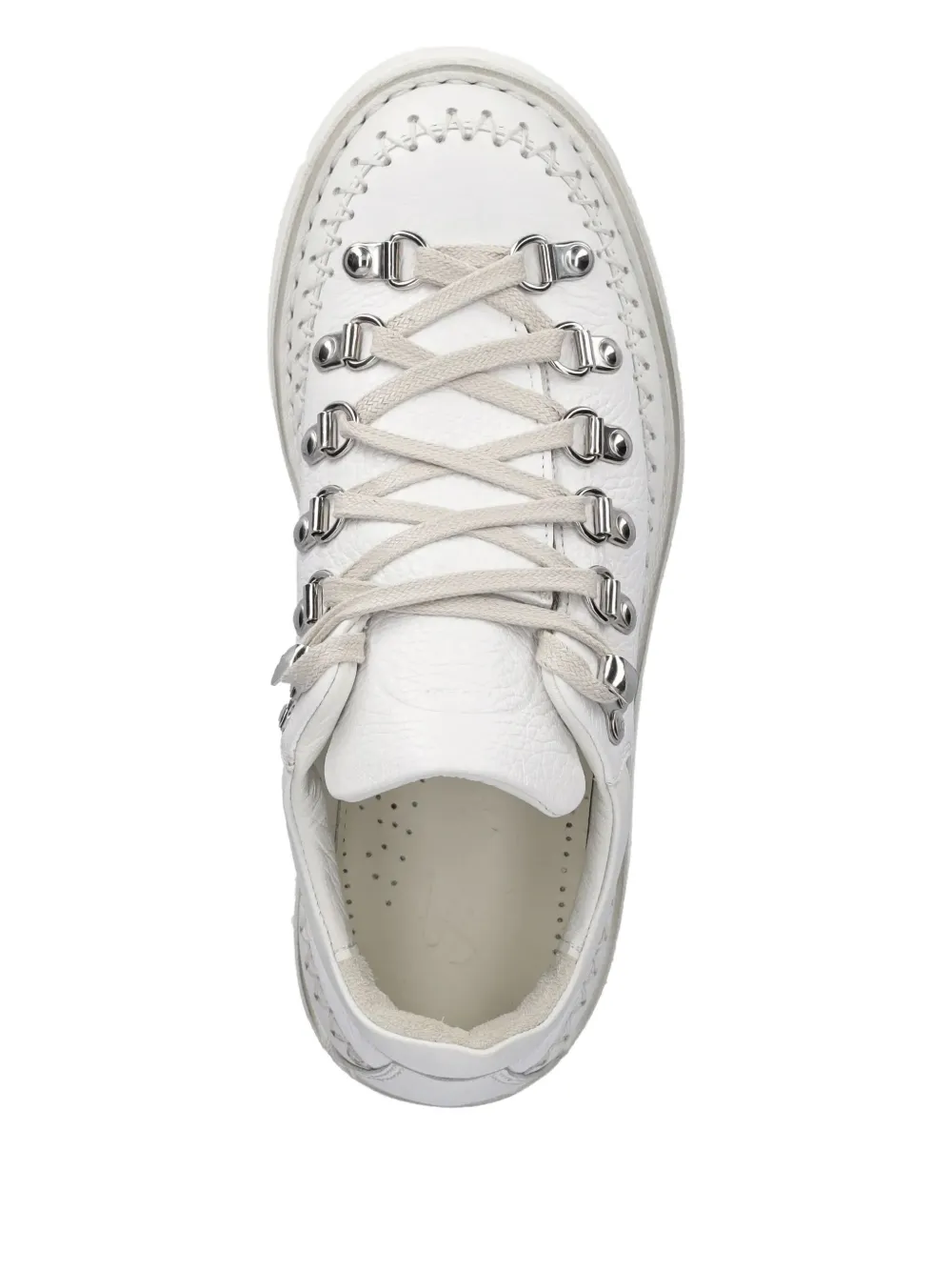 Fracap Magnifico leather lace-up sneakers White