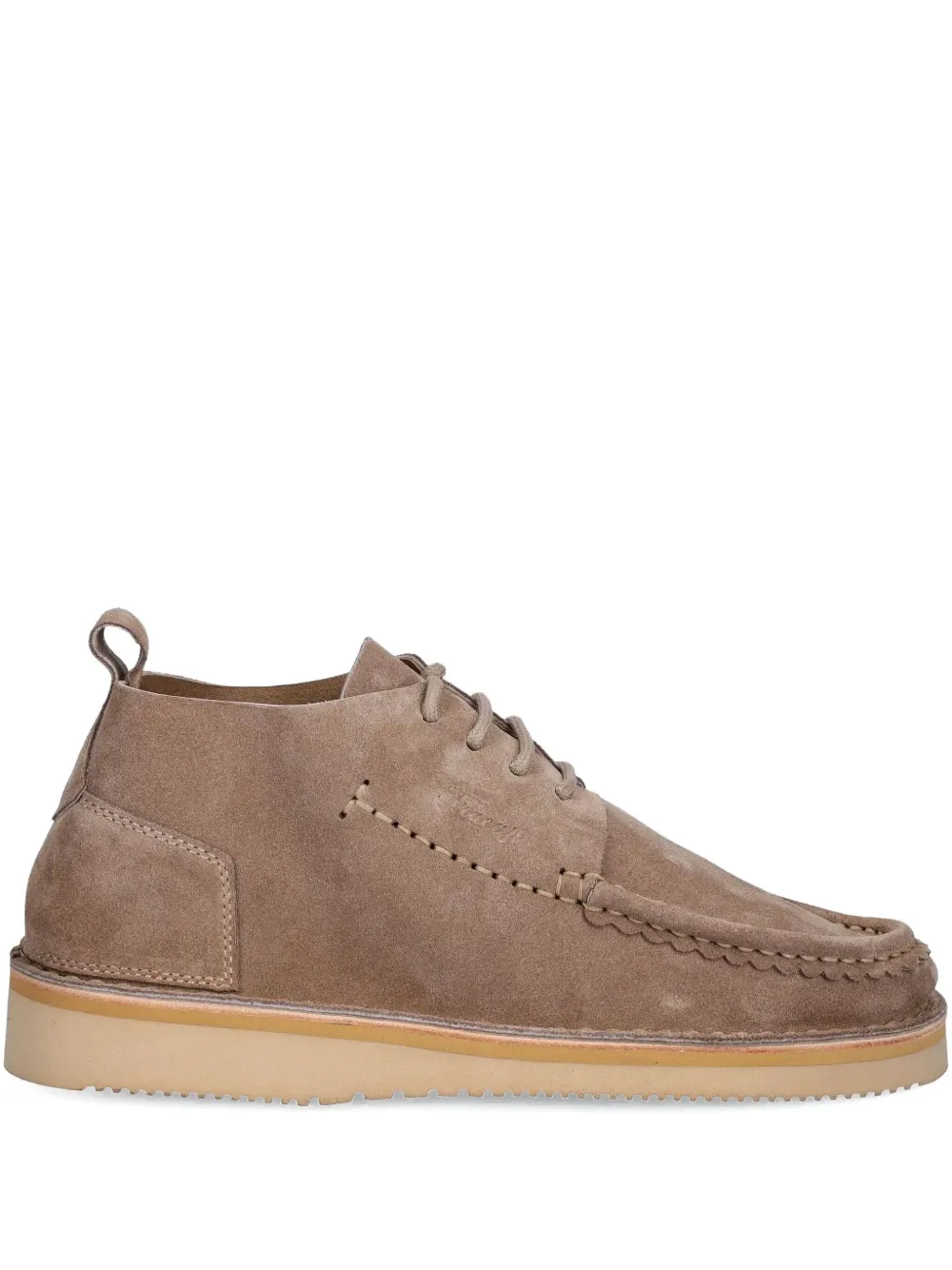 Fracap Camp suede lace-up boots Neutrals