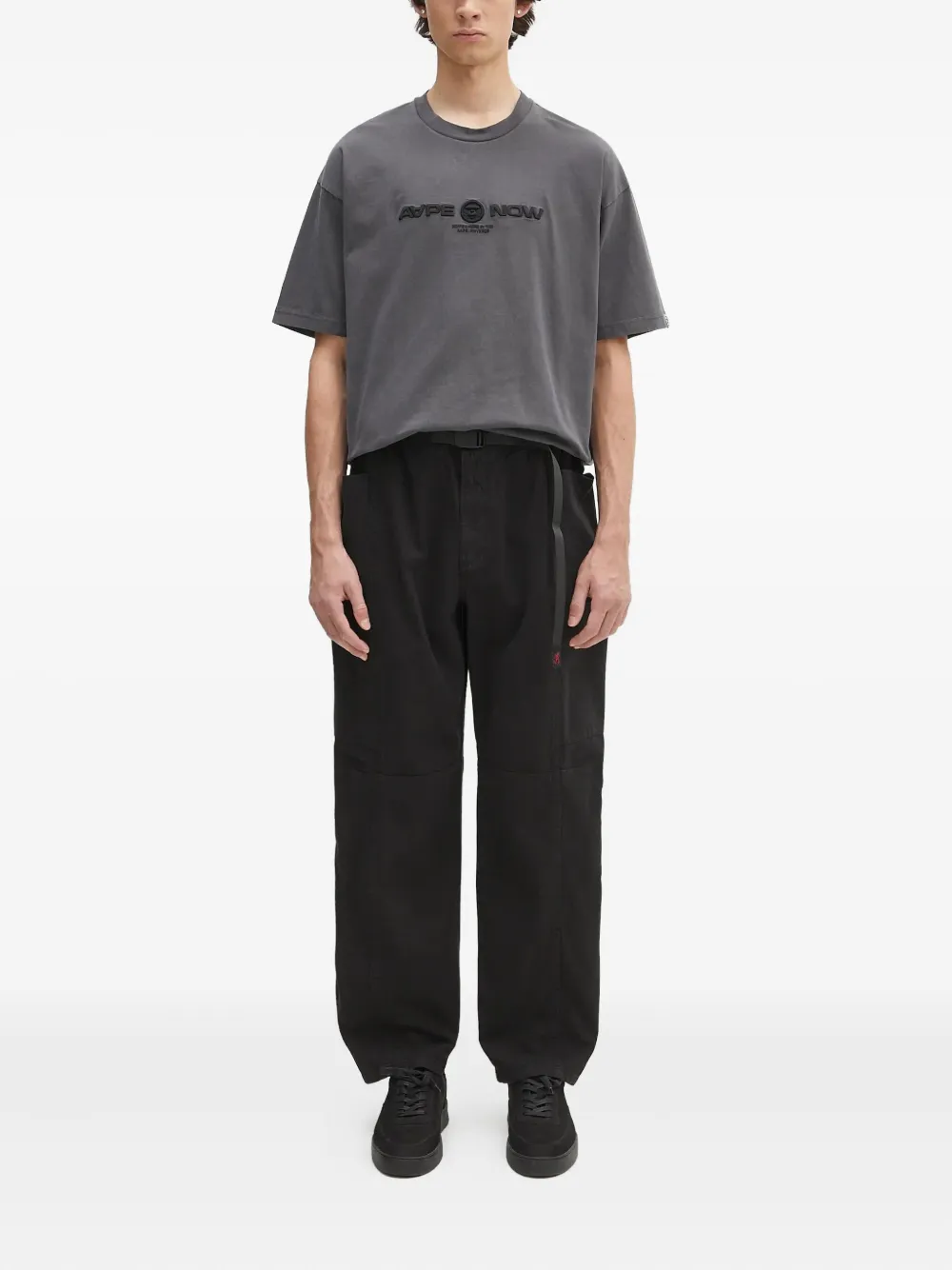 Gramicci Voyager cargo broek met ceintuur Zwart