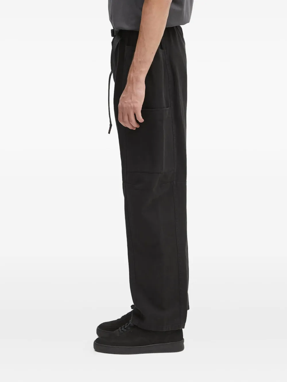 Gramicci Voyager cargo broek met ceintuur Zwart