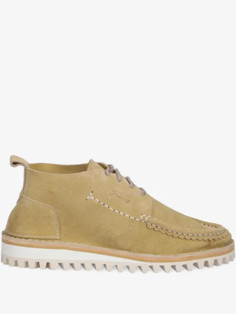 Fracap suede derby shoes